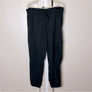 Old navy “stretchtech dry quick” black activewear joggers